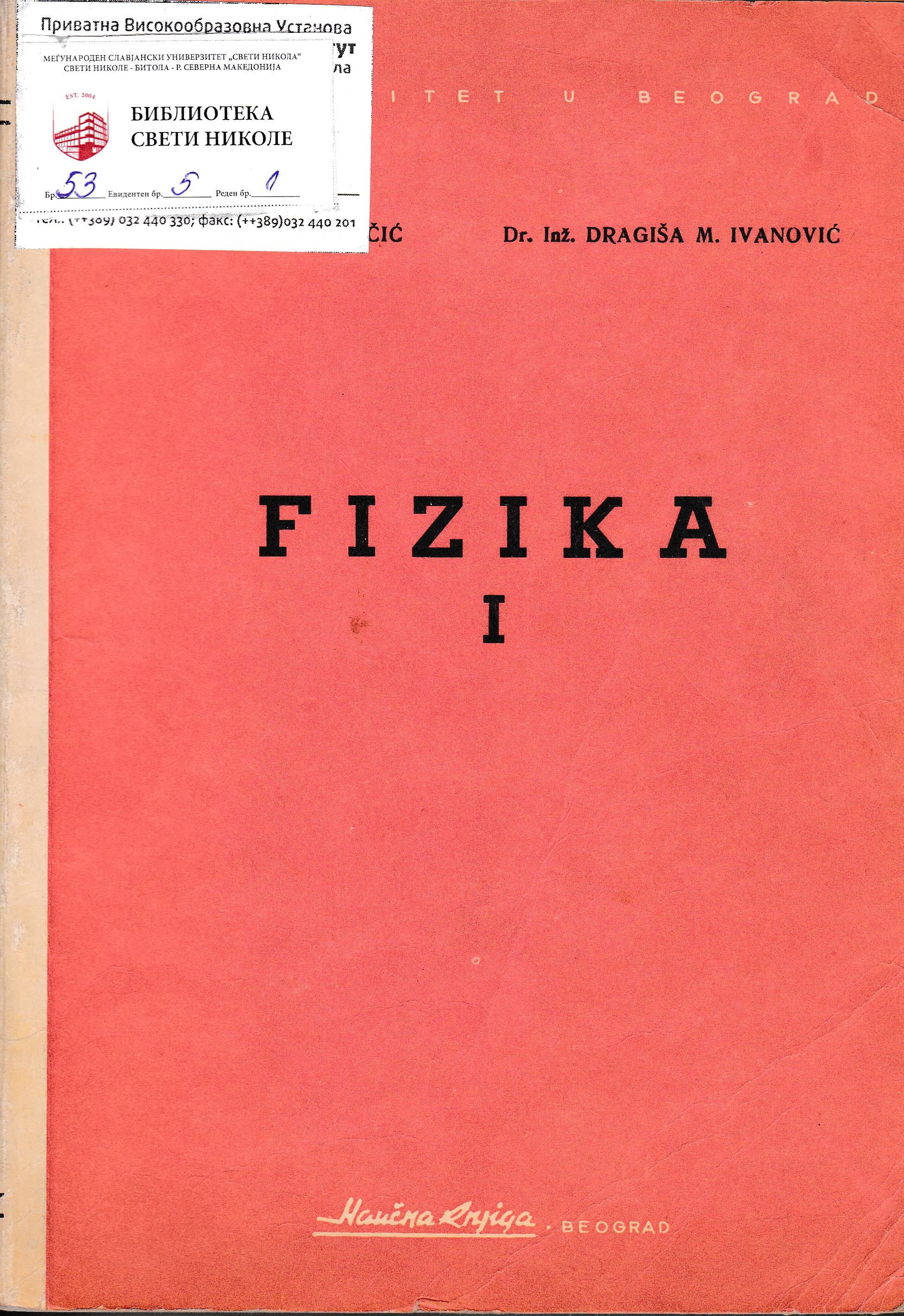 Fizika I